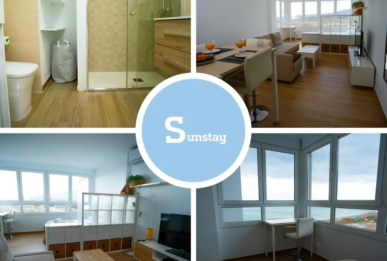 Sunstay Guadalmar Loft Seaview 말라가 아파트